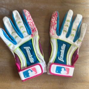 Franklin Girls’ Batting gloves youth S